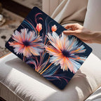 Mektron Compatible with M4 MacBook Air 15 inch Case 2025 A3241 2024 2023 M3 A3114 A2941 M2 Liquid Retina Display Touch ID, Plastic Hard Case & Keyboard Skin & Screen Protector - Floral C337