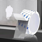 Super Strong Adhesion Screen Repair Tape Replacement Kit, Made of 3M, Screen Tape Mesh Repair for Window Screen and Screen Door Tears Holes, Grey 1.97In X 6.57Ft