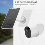 4W Solar Panel Charging Compatible with Arlo Pro 3/Pro 4/Pro 5S/Ultra/Ultra 2 only, with 13.1ft Waterproof Charging Cable, IP65 Weatherproof,Includes Secure Wall Mount(3-Pack)(Magnetic Connector)