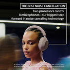 Sony WH-1000XM5 Premium Noise Canceling Headphones, Auto NC Optimizer, 30-Hour Battery, Alexa Voice Control, Silver