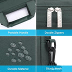 MOSISO Laptop Shoulder Bag, Computer Bag with 2 Raised&1 Flapover&1 Horizontal Pocket&Handle&Belt