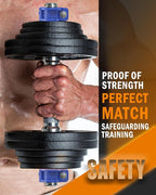 MAXRICH Barbell Clamp 1 inch Multiple Sizes & Adjustable Weight Clips for Quick Release Barbell Collars