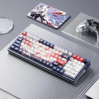 Redragon K686 PRO SE 98 Keys Wireless Gasket RGB Gaming Keyboard, 3-Mode Anime Mechanical Keyboard w/Hot-Swap Socket, Dedicated Knob Control & 5-Layer Noise Dampening, Custom Hi-Fi Linear Switch