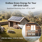 Power Queen Upgraded 12.8V 100Ah Auto-Heating Lithium Battery, Built-in 100A BMS, Low Temp Protection, Charging -4°F/-20°C, LiFePO4 Battery Up to 15000+ Cycles for RV, Off-Grid System, Trolling Motor