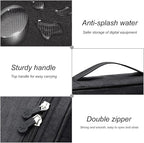VOCUS Electronics Organizer Travel Cable Organizer Bag for Electronics Accessories, Portable Tech Carring Large Storage Case for Charger, Cord, Power Bank, Hardware