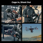 SmallRig Cage Kit for Canon C80, Modular Design with Top Plate, Side Plates, Bottom Plate, NATO Rail, Lens Adapter Support, for HDMI Clamp, with Cold Shoe Mount, 1/4''-20 & 3/8''-16