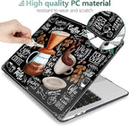 MEEgoodo Case for MacBook Pro 13 inch Case 2022 2021 2020 New A2338 M2/M1 A2251 A2289, Laptop Hard Shell Cases with Keyboard & Camera Cover Compatible with 13 inch MacBook Pro Case, Coffee