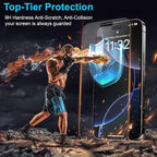 Mothca 2 Pack Matte Glass Screen Protector for iPhone 16 / iPhone 15 (6.1 inch) [Auto Fit Box Dust-Free] Full Coverage Anti-Glare & Anti-Fingerprint Tempered Glass, Bubble Free, Smooth as Silk