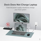 Plugable USB 3.0 Universal Docking Station for Windows, macOS, ChromeOS (Dual HDMI Monitors or DVI/VGA, Gigabit Ethernet, Audio, 6 USB Ports)