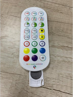 RGBZONE 2.4GHz WiFi LED Controller, IR Wireless Remote Control, 2-Ports Smart 4-PIN RGB LED Controller, Music Sync, for SMD 5050 3528 LED Light Strips(2 Ports)