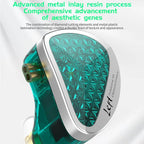 KZ AS16 PRO in Ear Monitor,8 BA Units on Each Side Wired Earphone with Detachable Cable HiFi IEM Earbuds,Stage Monitor Earphone HiFi Earbuds Headphone for Musician Audiophile(Cyan,Without Mic)
