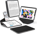 MOFT Dynamic Folio Case for iPad Air 13 Inch M3/M2 (2025/2024), iPad Pro 12.9 6th/5th/4th Gen, Silm Magnetic Stand Case with 20+ Viewing Angles, Auto Wake/Sleep, Jet Black