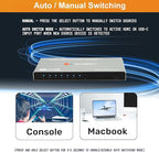 J-Tech Digital 4K 60Hz 4x1 HDMI & USB-C Switch | 3 HDMI + 1 USB-C Input, 1 HDMI Output | Compatible w/HDR & Dolby Vision | IR Remote, Auto Switch, CEC, Digital Audio [JTECH-4KSW3H1C]