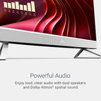 Dell 24 All-in-One Desktop ec24250-23.8-inch FHD Touch Display, Intel Core 5 Processor 120U, Intel Graphics, 16GB DDR5 RAM, 512GB SSD, Windows 11 Home, Onsite Service+6 Months Retail Migrate - White