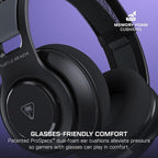 Turtle Beach Atlas 200 Wired USB PC Headset for PC, Gaming Consoles, Xbox, PlayStation, 50mm Nanoclear Drivers, high-Fidelity Audio, Waves 3D Audio, Flip-to-Mute Mic, Memory Foam Cushions - Black