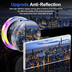 for Samsung Galaxy Z Fold 7 Camera Lens Protector, Individual Metal Ring Tempered Glass Lens Cover, [Strong Adsorption] Scratch Resistant Ultra-Thin HD Clear Lens Cover, 1 Set-Colorful