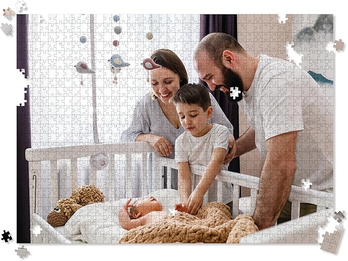 Photo, Pet, Wedding, Family Reunion Puzzle - 1000 Piece, Custom Jigsaw Puzzle for Adults (Horizontal/Landscape) - I See Me!
