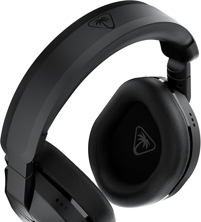 Turtle Beach Stealth 600 Wireless Multiplatform Amplified Gaming Headset for PC, PS5, PS4, & Mobile – Bluetooth, 80-Hr Battery, Noise-Cancelling Flip-to-Mute Mic, Waves 3D Audio –Black