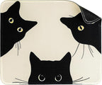 Funny Mouse pad Square Cute Mouse Mat for Wireless Mouse Small Office Computer Mousepad for Desk Mat Laptop with Non-Slip Rubber Base (3 Pack)