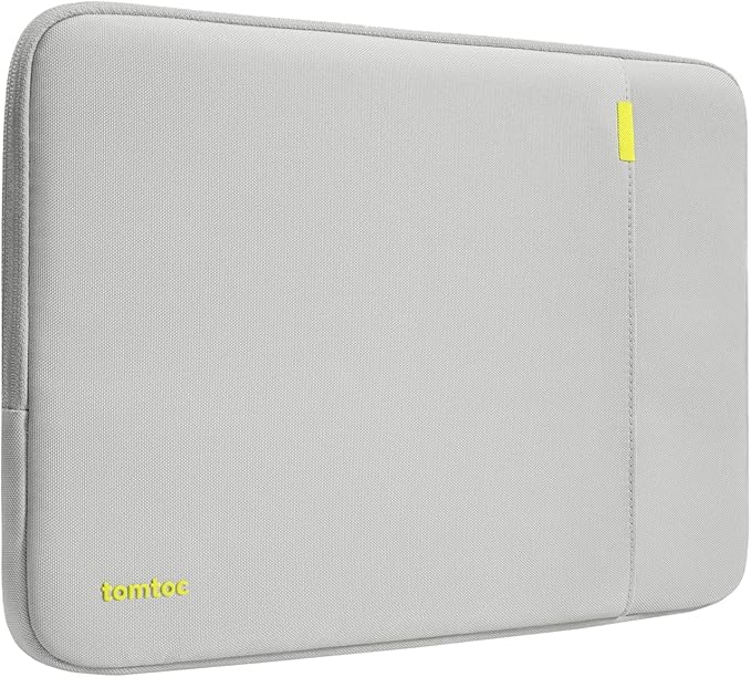 tomtoc 360 Protective Laptop Sleeve for 14-inch MacBook Pro M4/M3/M2/M1 Pro/Max A3112 A3401 A3185 A2992 A2918 A2779 2024-2021, Water-Resistant Case Bag with Accessory Pocket for 13.8 Surface Laptop 7