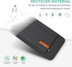 Lacdo Laptop Sleeve Case for 14 inch New MacBook Pro M4/M3/M2/M1 Chips Pro Max A3112 A3401 A3185 A2918 A2992 A2779 2024-2021, 13.8" 13.5" Microsoft Surface Laptop 7th 6 5 4 3 Computer Bag, Black