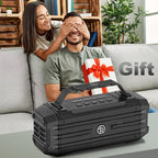 Bluetooth Speaker 120W Peak 80W Portable Wireless Hi-Fi Loud Outdoor IPX6 Waterproof Big Party Speakers with Deep Bass, TWS Pairing, DSP Sound Boombox for Home Camping Beach