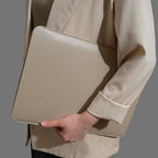 Laptop Sleeve 14 Inch Compatible with New 14 inch MacBook Pro A2992/2918 M3 A2442, A2779, Surface Laptop 13.5 5th Gen Color Khaki