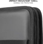 WANDRD Lens Filter Case - Store 4 Filters in Your Camera Backpack or Camera Case, Protect Photography Accessories from Scratches, Dust & Impact (Black)