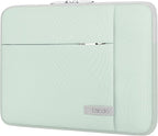 Lacdo 15-15.6 Inch Laptop Sleeve Case for Acer HP Lenovo Dell ASUS Laptop, Acer Aspire 15, HP Pavilion/Envy 15, Dell Inspiron/Latitude 15, Lenovo IdeaPad 15, ASUS ZenBook 15 Computer Bag, Green