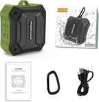 Portable Bluetooth Speaker with IPX7 Waterproofing and Shockproofing, TWS Stereo Pairing and Hands-Free Calling, 12H Playtime, Small Wireless Speaker for Outdoor Scenarios Travel Beach Shower