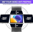 360° Privacy Screen Protector Compatible for MacBook Air 13 Inch (2018-2021, M1), Privacy Screen Filter for MacBook pro 13 inch (2016-2022,M1, M2), Anti-Spy/Anti Fingerprint/Anti Blue Light/Anti Glare