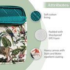 Maison d'Hermine Laptop bag with front pocket Stain and water repellent Cotton canvas