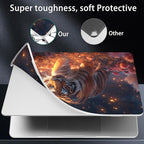 for MacBook Pro 16 inch Case 2021 2022 2023 2024 Release A3186 A3403 M4 A2991 M3 A2780 M2 A2485 M1 Pro/Max, Hard Shell Case with Screen Protector & Keyboard Cover, Dream Tiger