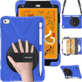 BRAECN iPad mini 5 Case,iPad mini 4 Case, Heavy Duty Shockproof Protective Rugged Case with Pencil Holder,Hand Strap,Kickstand, Shoulder Strap for iPad mini 5th/4th Generation 7.9 Inch for Kids