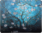 Mouse Pad, Gaming Mouse Pad, Non-Slip Rubber Base Mouse Mat with Designs for Laptop, Computer & Office, 9.5 x 7.9 x 0.12 inches (Van Gogh Flower)