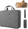 ZINZ Laptop Case Computer Sleeve Briefcase with Multi-pockets for 11.6 12.9 13 13.3 14 15 15.6 16 inch Notebooks
