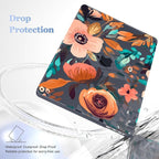 for MacBook Pro 16 inch Case 2019 2020 Release Model A2141, Plastic Hard Shell Cover with Keyboard Cover for MacBook Pro 16 inch with Touch Bar & Touch ID, Florals Pattern
