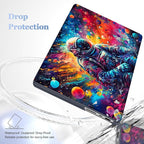 for MacBook Pro 16 inch Case 2021 2022 2023 2024 Release A3186 A3403 M4 A2991 M3 A2780 M2 A2485 M1 Pro/Max, Hard Shell Case with Screen Protector & Keyboard Cover, Astronaut