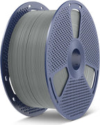 SUNLU Large Spool 5KG PETG Filament, 3D Printer Filament PETG 1.75mm, Less Stringing Good Layer Adhesion High Toughness, Big Roll Filament, 5kg Spool(11 lbs), Grey