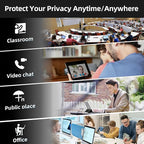 Privacy Filter Compatible with Microsoft Surface Pro 7 Plus/Pro 7/Pro 6/Pro 5/Pro 4/Pro 3, Easy On/Off 12.3 Inch Removable Anti Spy Glare Blue Light Privacy Screen