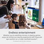 Dell 32 Plus 4K Monitor - S3225QS - 31.5-inch 4K (3840 x 2160) up to 120Hz 16:9 Display, VA Panel, AMD FreeSync Premium, 99% sRGB, 95% DCI-P3, 1500:1 Contrast Ratio, Comfortview Plus - Ash White