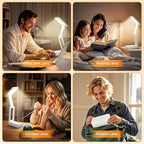 Rechargeable Lamps Cordless Lamps,6000mAh Battery Powered Lamp,3 Colors+Dimmable Desk Light,Rechargeable Table Lamp with USB Charging Port+45min-Timer,Wireless & Portable Light,Battery Operated Lights