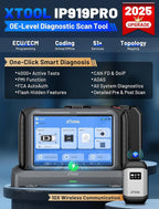 XTOOL IP919 PRO Scan Tool, ECU Programming Car OBD2 Scanner with Topology Mapping, Upgrade of D9S PRO, 51+ Resets, ECU Coding, FCA/CAN FD/DoIP, Automotive Bidirectional Scan Tool with 3-Year Updates
