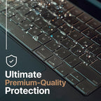 Kuzy Tinted Premium MacBook Pro 14 inch Keyboard Cover M4 16" 2025 2024 2023 M3 M2 M1 Pro Max - MacBook Air 13 inch Keyboard Cover 15" M4 - A3240 A3241 A3401 A3403 A3114 A3113 - US Layout TPU, Tinted