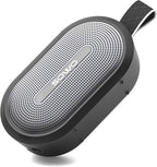SOWO Wireless Portable Small Speaker, Ultra Magnetic Bluetooth Speaker for Golf Cart, Coverless IP67 Waterproof, 24 H Playtime, Pro Sound, Clip Hanging Design for Outdoor, Indoor - Black