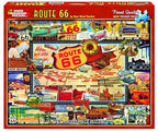 White Mountain Puzzles Route 66 - 1000 Piece Jigsaw Puzzle