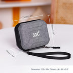 JJC Hard Shell Lens Filter Pouch Case for 10 Circular Filters Up to 67mm, Dustproof & Water-Resistant Camera Lens Filter Storage Wallet for ND UV CPL Filter
