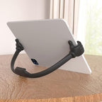 Honsky Thumbs Up 2P Tablet Stand, Desktop Display Stands Holder, Compatible with iPad, Samsung Galaxy Tabs, iPhone Pro Max, Universal Cute, 2 Pack Black