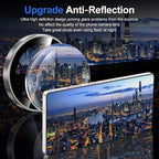 for Samsung Galaxy S25 Ultra Camera Lens Protector, Individual Metal Ring Tempered Glass Lens Cover, [Strong Adsorption] Scratch Resistant Ultra-Thin HD Clear Lens Cover, 1 Set-Gray Ring