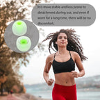 Silicone Earbud Tips - S M L, Fit Most In-Ear Earbuds (Inner Hole 3.8mm - 5.1mm), 9 Pairs